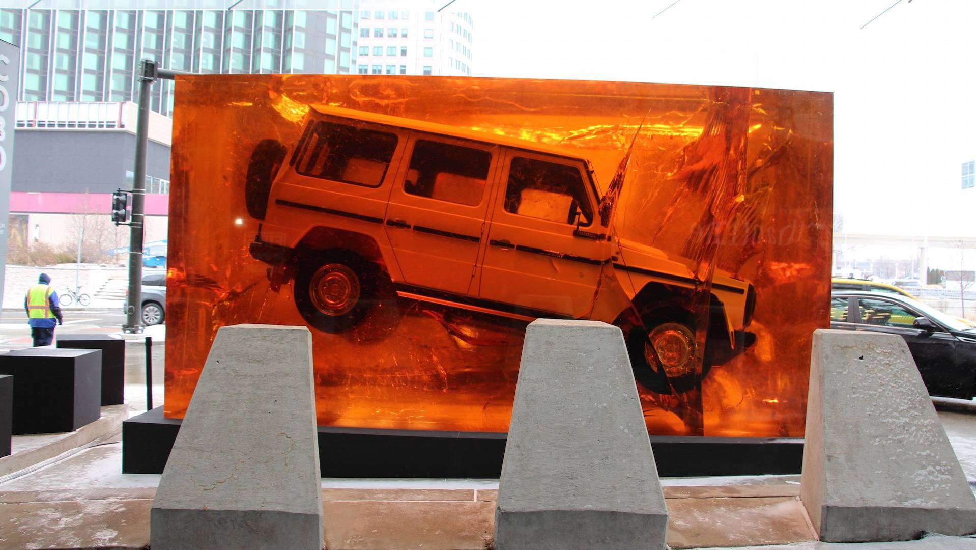 قالب رزین مرسدس G-CLASS