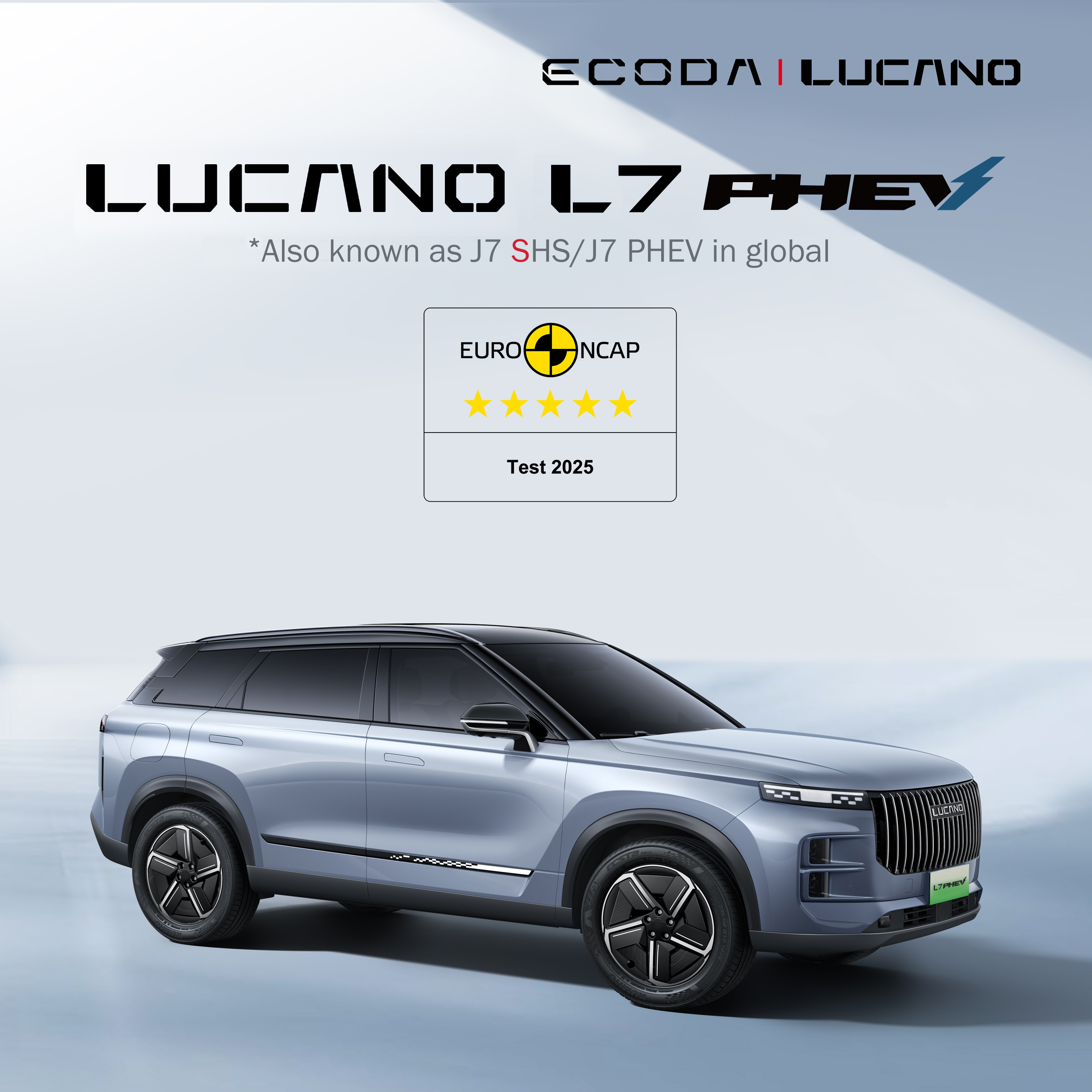 L7 PHEV در آزمون‌های ایمنی Euro NCAP 
