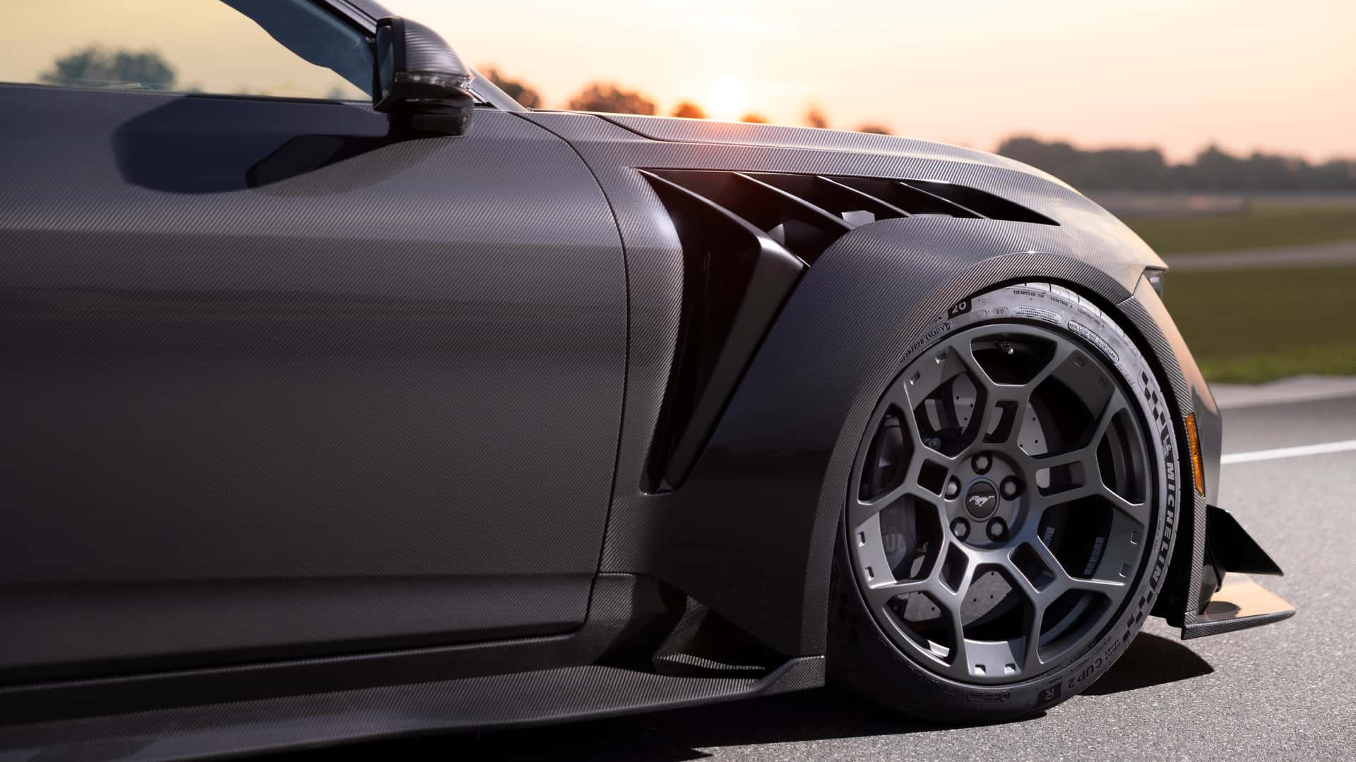 The Latest Mustang GTD Ditches Paint for Pure Carbon 